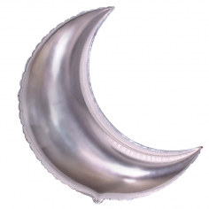 Шар фигура, Полумесяц, Серебро / Crescent Moon