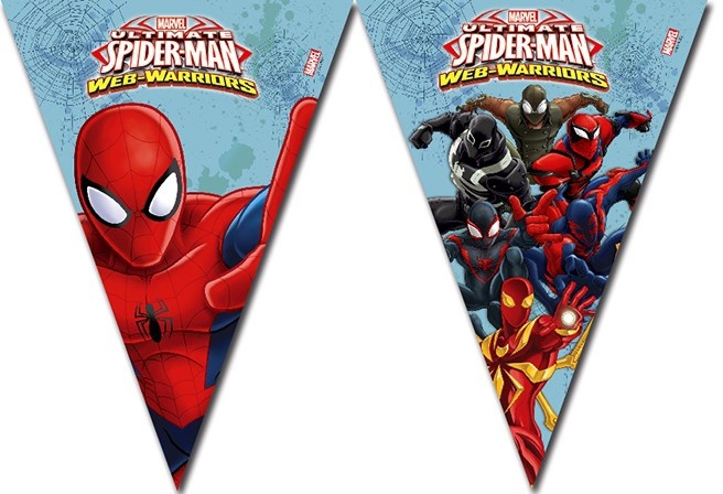 Гирлянда "Человек - Паук" / Ultimate Spiderman Web Warriors